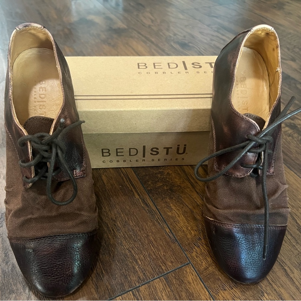 BED|STU Dark Brown Oxfords